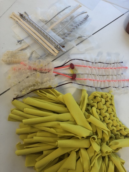 fabric materials smocking design studerende stof flet knit crochet